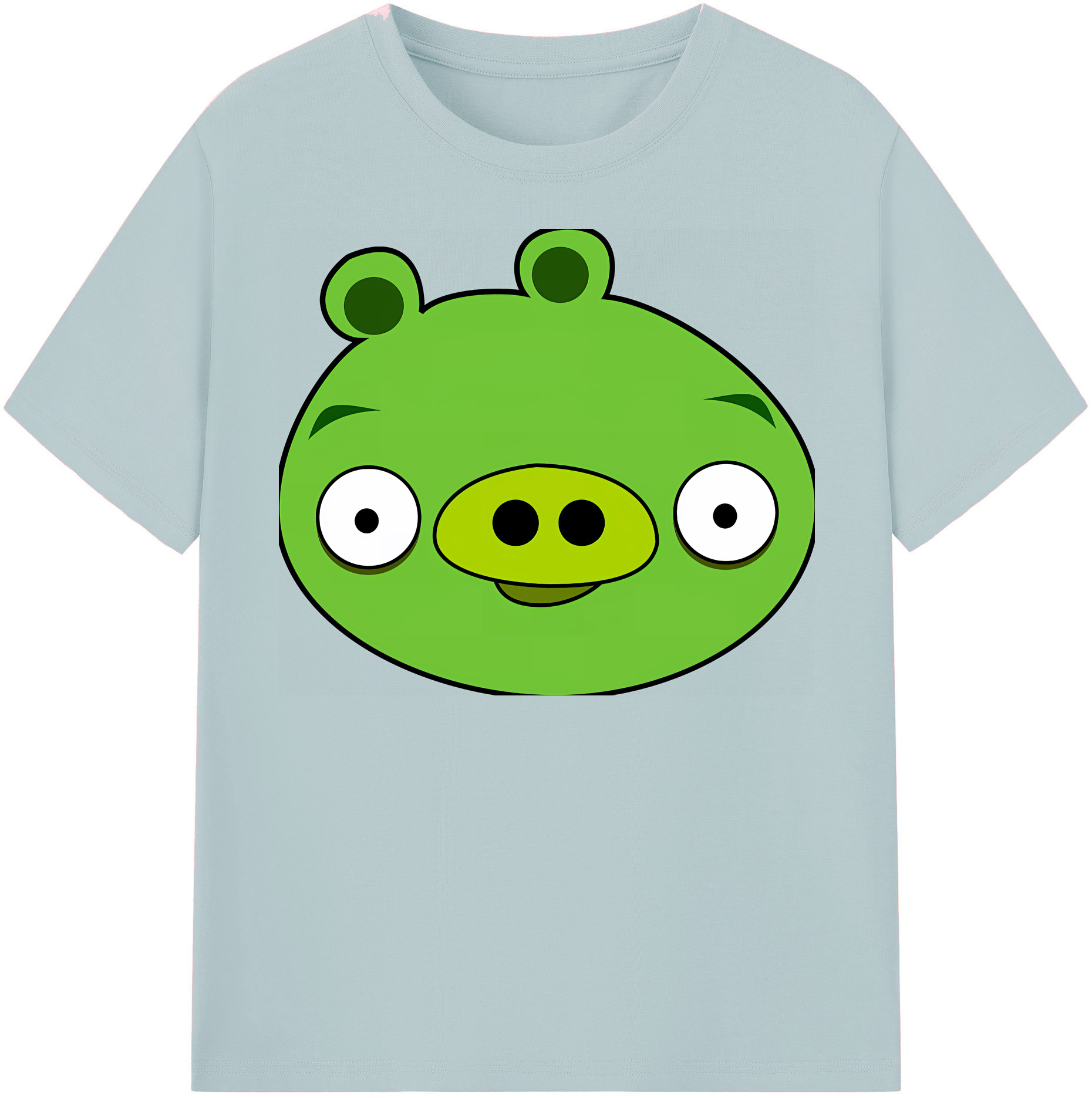 （画像用） Angry Birds アングリーバード 綿100％半袖Tシャツ（フロントプリント）